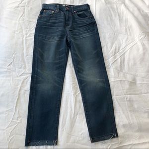 Madewell Perfect Vintage Jean with step-hem